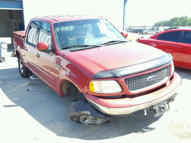 1FTRW08W21KE07421 - 2001 FORD F150 SUPER RED photo 1