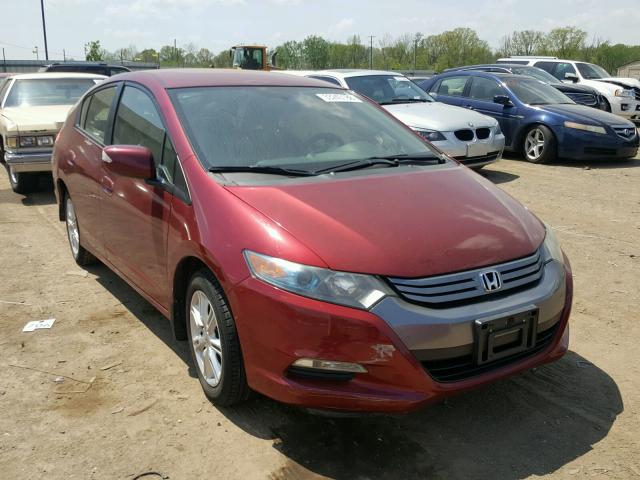 JHMZE2H7XAS004941 - 2010 HONDA INSIGHT EX RED photo 1