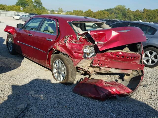 2C3KA63H27H767241 - 2007 CHRYSLER 300C RED photo 3