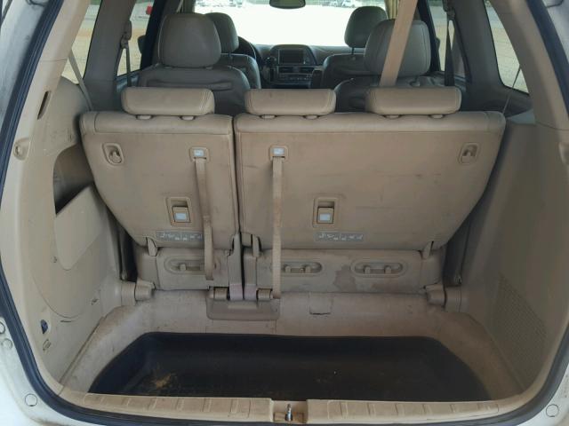 5FNRL38865B027156 - 2005 HONDA ODYSSEY TO WHITE photo 9