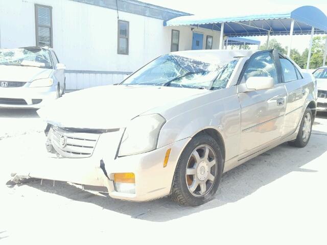 1G6DM57N230151188 - 2003 CADILLAC CTS BEIGE photo 2