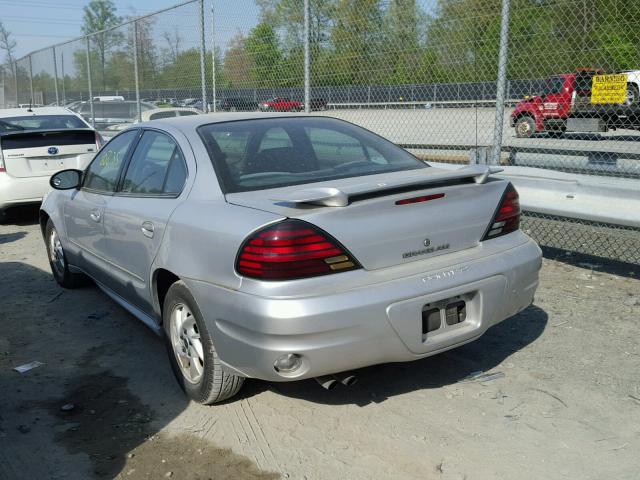 1G2NF52E14M547159 - 2004 PONTIAC GRAND AM S ვერცხლისფერი ფოტო 3