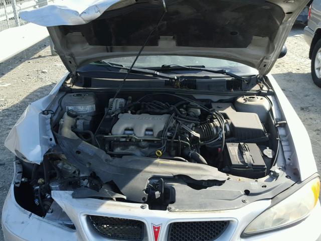 1G2NF52E14M547159 - 2004 PONTIAC GRAND AM S ვერცხლისფერი ფოტო 7