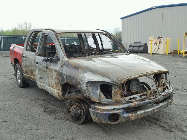 3D7KS28C66G116312 - 2006 DODGE RAM 2500 S RED photo 1