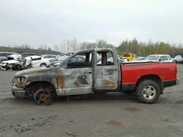 3D7KS28C66G116312 - 2006 DODGE RAM 2500 S RED photo 10