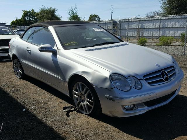 WDBTK56F49T109068 - 2009 MERCEDES-BENZ CLK 350 SILVER photo 1