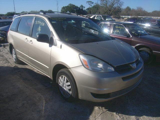 5TDZA23C84S190431 - 2004 TOYOTA SIENNA CE/ TAN photo 1