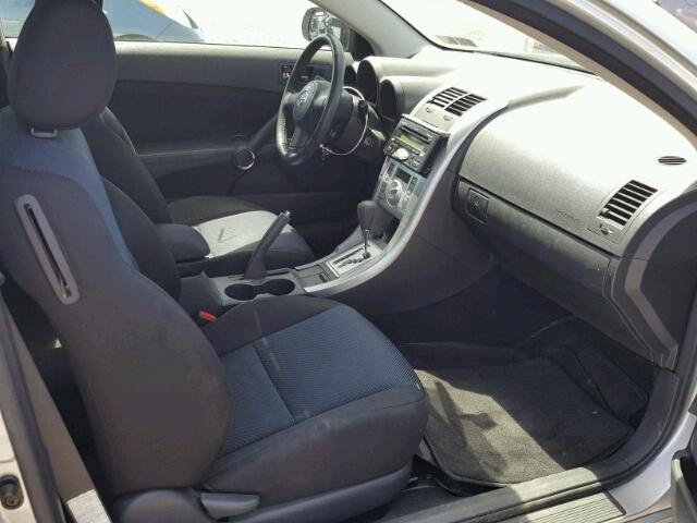 JTKDE177950018086 - 2005 TOYOTA SCION TC 银色 照片 5