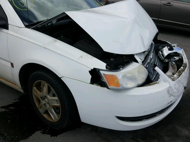 1G8AJ55FX7Z159569 - 2007 SATURN ION LEVEL WHITE photo 10
