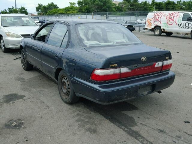 2T1BB02E5TC154662 - 1996 TOYOTA COROLLA DX GREEN photo 3