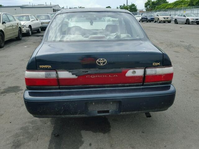 2T1BB02E5TC154662 - 1996 TOYOTA COROLLA DX GREEN photo 9