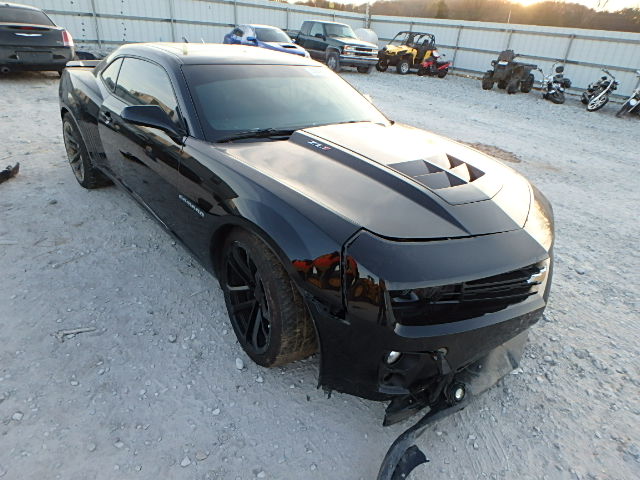 2G1FS1EP8C9800905 - 2012 CHEVROLET CAMARO ZL1 BLACK photo 1