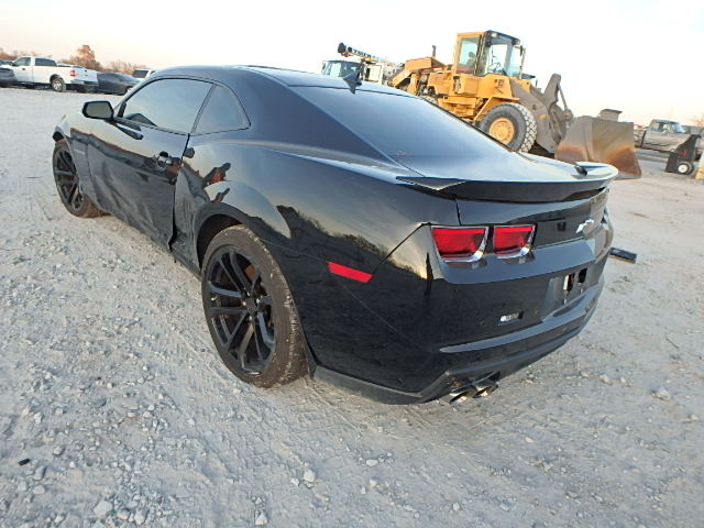 2G1FS1EP8C9800905 - 2012 CHEVROLET CAMARO ZL1 BLACK photo 3