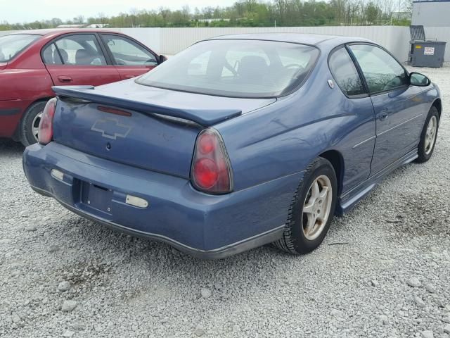 2G1WW12E7Y9362439 - 2000 CHEVROLET MONTE CARL BLUE photo 4