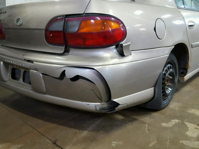 1G1NE52M6W6123370 - 1998 CHEVROLET MALIBU LS 棕色 照片 10