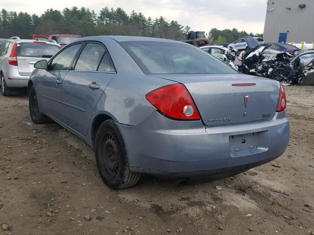 1G2ZF58B474148393 - 2007 PONTIAC G6 VALUE L BLUE photo 3