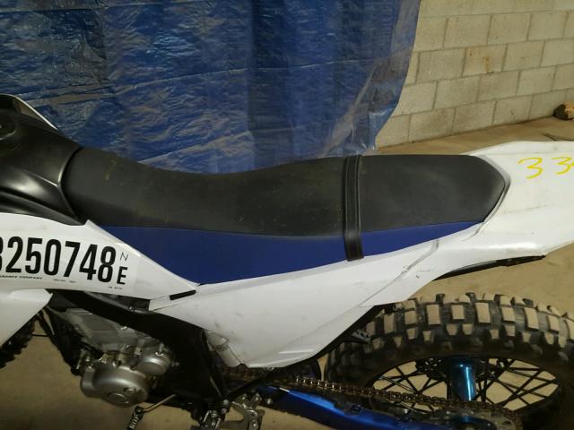 JYADG22E48A001736 - 2008 YAMAHA WR250 X WHITE photo 6