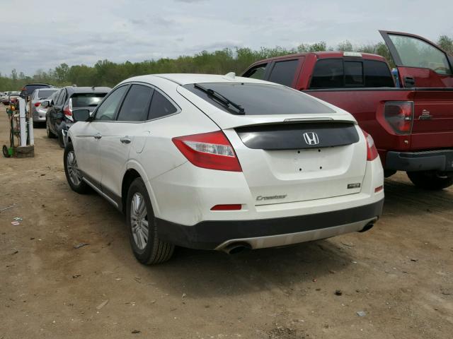 5J6TF3H30DL002230 - 2013 HONDA CROSSTOUR WHITE photo 3