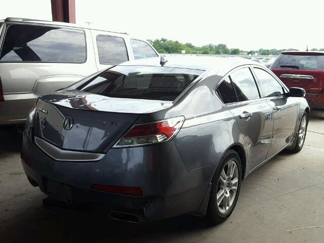 19UUA86299A024554 - 2009 ACURA TL GRAY photo 4