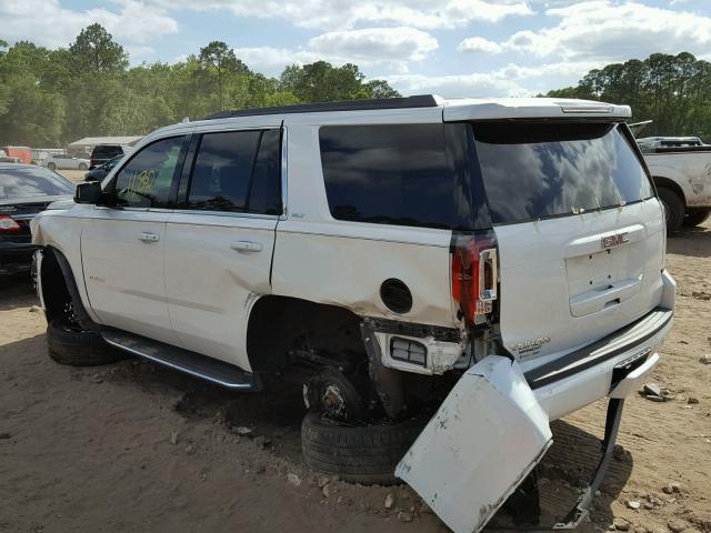 1GKS1BKC0HR324473 - 2017 GMC YUKON SLT WHITE photo 3