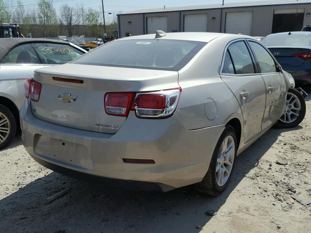 1G11C5SLXFF341873 - 2015 CHEVROLET MALIBU 1LT 棕色 照片 4