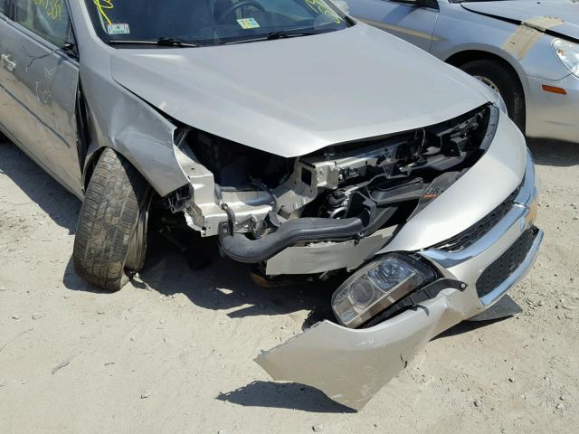 1G11C5SLXFF341873 - 2015 CHEVROLET MALIBU 1LT 棕色 照片 9