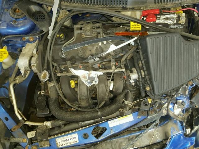 1B3ES56C05D104634 - 2005 DODGE NEON SXT BLUE photo 7