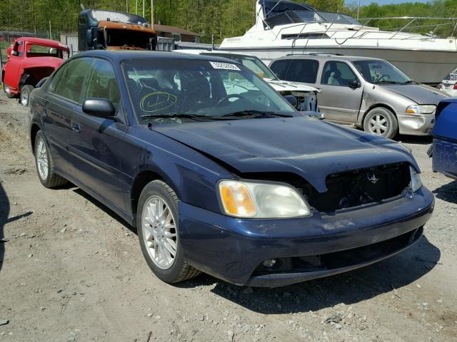 4S3BE625X47208776 - 2004 SUBARU LEGACY L S BLUE photo 1