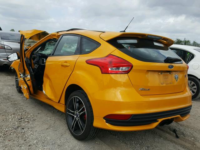 1FADP3L91FL215649 - 2015 FORD FOCUS ST YELLOW photo 3