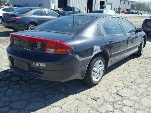 2B3HD46R2YH261465 - 2000 DODGE INTREPID BLACK photo 4