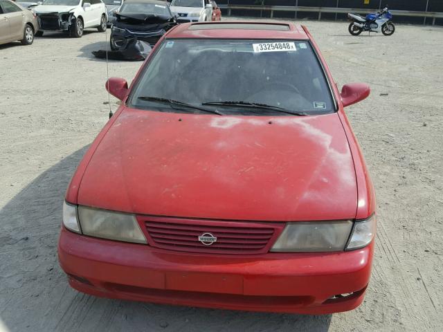 1N4AB42D9TC529705 - 1996 NISSAN 200SX BASE RED photo 9