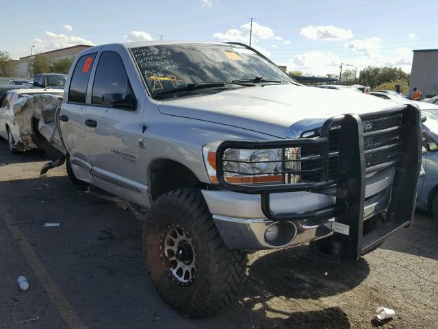 3D7KS28C86G160358 - 2006 DODGE RAM 2500 S SILVER photo 1