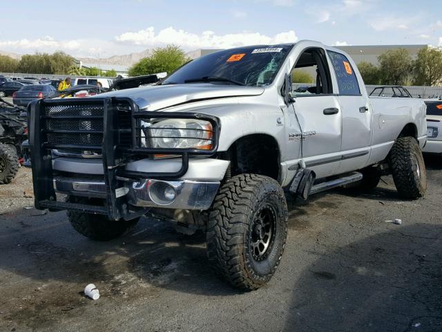 3D7KS28C86G160358 - 2006 DODGE RAM 2500 S SILVER photo 2