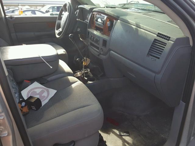 3D7KS28C86G160358 - 2006 DODGE RAM 2500 S SILVER photo 5