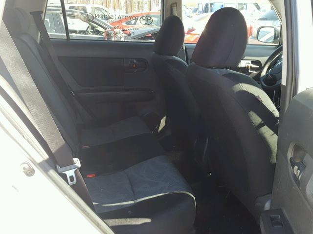 JTLZE4FE4B1122025 - 2011 TOYOTA SCION XB WHITE photo 6