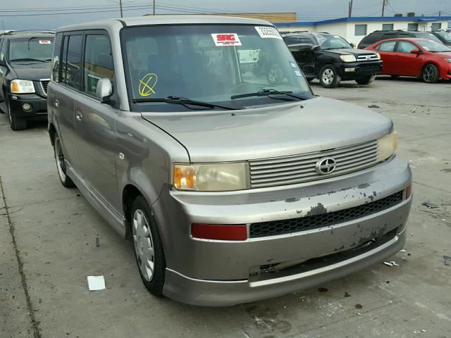 JTLKT324864043220 - 2006 TOYOTA SCION XB GRAY photo 1