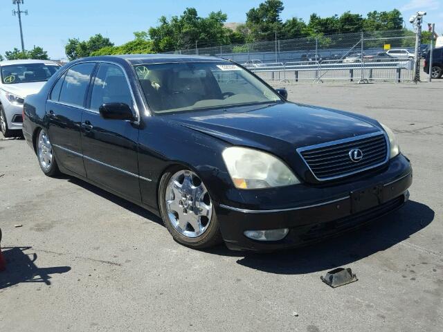 JTHBN30F320052644 - 2002 LEXUS LS 430 BLACK photo 1