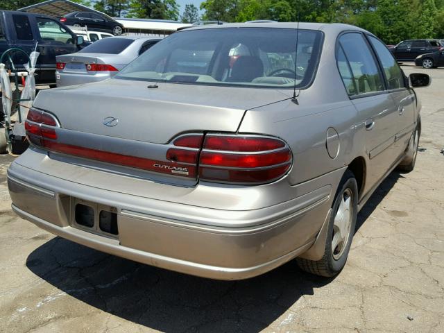 1G3NG52M7W6316516 - 1998 OLDSMOBILE CUTLASS GL თაფლისფერი ფოტო 4
