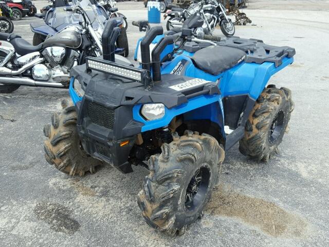 4XASEA572HA071302 - 2017 POLARIS SPORTSMAN 蓝色 照片 2