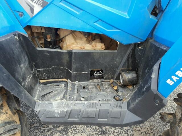 4XASEA572HA071302 - 2017 POLARIS SPORTSMAN BLUE photo 9