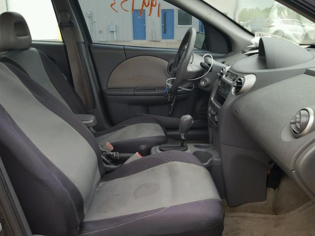 1G8AJ52F85Z105995 - 2005 SATURN ION LEVEL SILVER photo 5