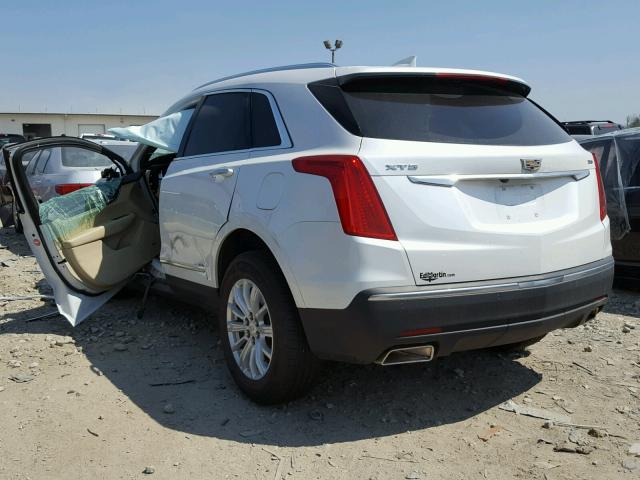 1GYKNARS3HZ163442 - 2017 CADILLAC XT5 WHITE photo 3