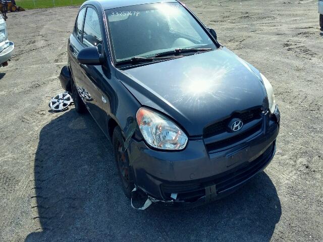 KMHCN35C67U010193 - 2007 HYUNDAI ACCENT BAS GRAY photo 1