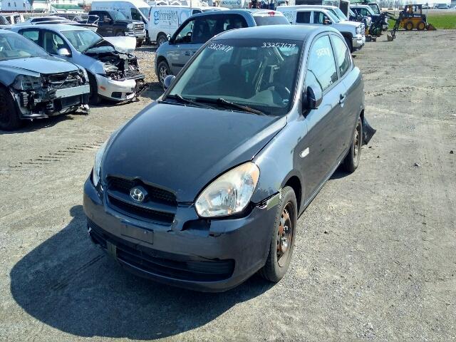 KMHCN35C67U010193 - 2007 HYUNDAI ACCENT BAS GRAY photo 2