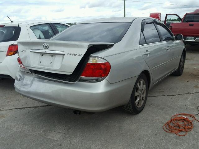 4T1BE32K25U980630 - 2005 TOYOTA CAMRY LE SILVER photo 4