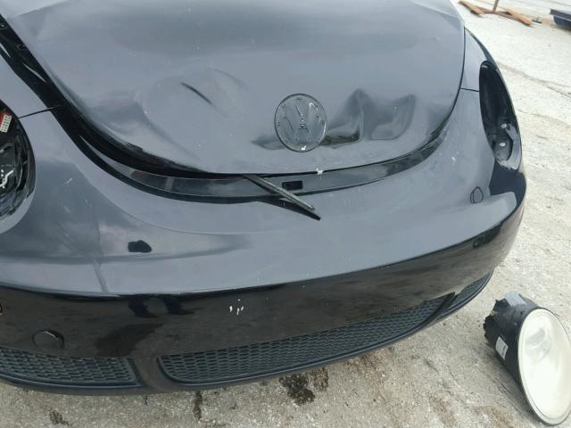 3VWPW31C88M522372 - 2008 VOLKSWAGEN NEW BEETLE 黑色 照片 9