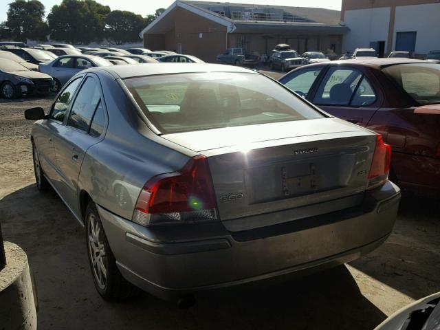 YV1RS592962504492 - 2006 VOLVO S60 2.5T SILVER photo 3