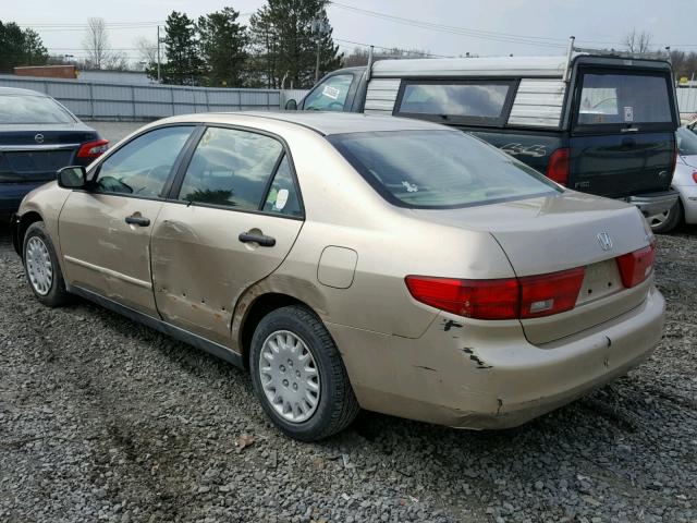 1HGCM56145A164286 - 2005 HONDA ACCORD DX GOLD photo 3