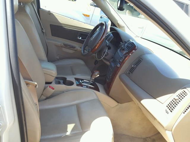 1G6DM57T760114639 - 2006 CADILLAC CTS WHITE photo 5