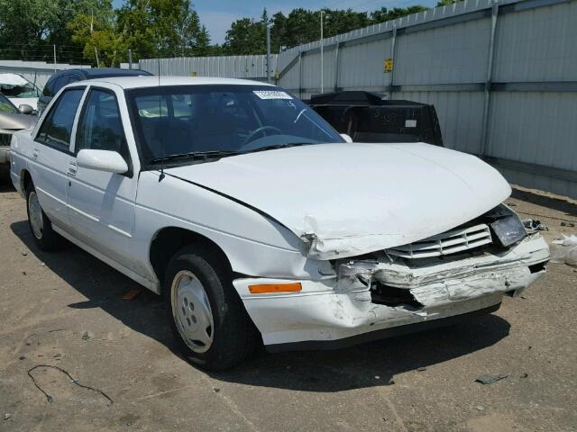 1G1LD5542TY244726 - 1996 CHEVROLET CORSICA WHITE photo 1